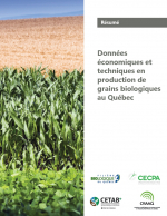 Publications collaboratives : Données économiques et techniques en production de grains biologiques au Québec