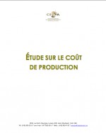 Études de coûts de production : Veaux de lait 