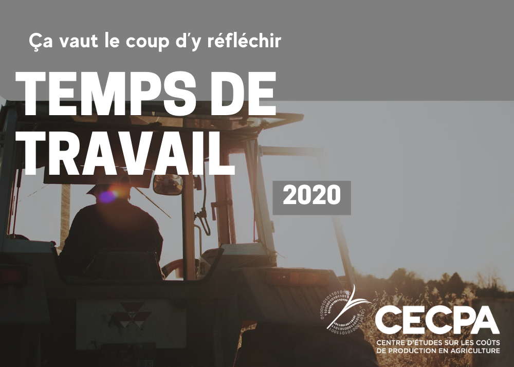 Informations complémentaires : ÇA VAUT LE COUP D'Y RÉFLÉCHIR - TEMPS DE TRAVAIL