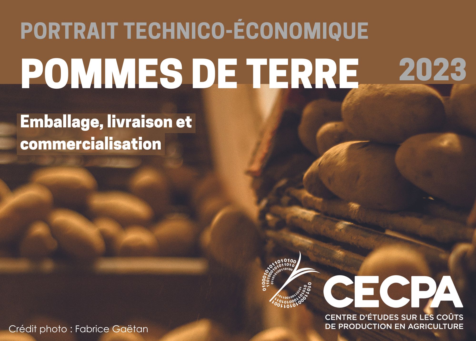 Études de coûts de production : PORTRAIT TECHNICO-ÉCONOMIQUE - POMMES DE TERRE EMBALLAGE 2023
